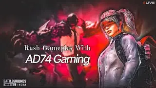 AAJ KUCHH TOOFAANI KARTE HAIN 🔴 || AD74 GAMING || BGMI CUSTOM LIVE