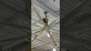 Big ass fan #bigassfans #ceilingfan #industrial #warehouse