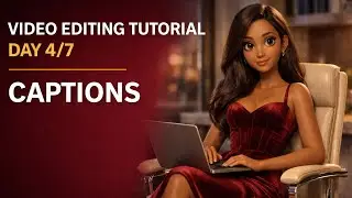 CapCut Captions Tutorial | How to Add & Customize Text (Day 4/7)
