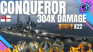 CONQUEROR - Nave incendiaria di pura ignoranza - World of Warships