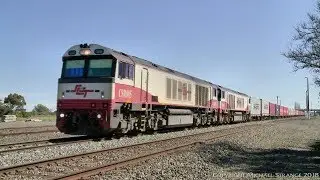 7922V SCT/SBR Wimmera Container Line (Dooen / Horsham) - PoathTV Australian Trains & Railways