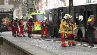 TELE TOP: Winterthurer Stadtbus ausgebrannt