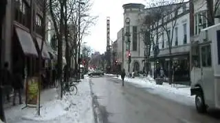 Wisconsin labor protest, day 7 (Monday): Ian's Pizza on State Street
