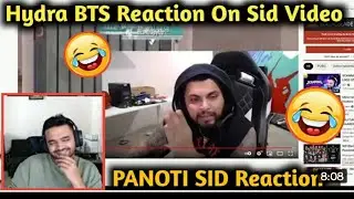 Hydra BTS Reaction On SID Video 😂| Panoti SID | Hydra & GOD HIGHLIGHTS OFFICIAL