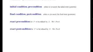 Formal Methods of Software Design - Refinement [9/33]