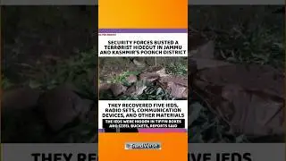 THE IEDS WERE HIDDEN IN TIFFIN BOXES AND STEEL BUCKETS, REPORTS SAID #viralvideo #trendingshorts