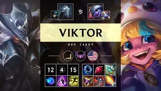 Viktor Carry vs Tristana - NA Master Patch 25.20