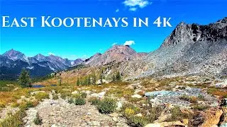 Canadian Rockies and Purcell Mountains in 4K (UHD) | East Kootenays