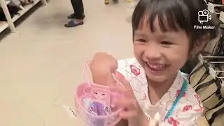 Kocak bocil main di Lotte Mall