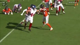 Skattebo looks like a battering ram on catch-and-run TD