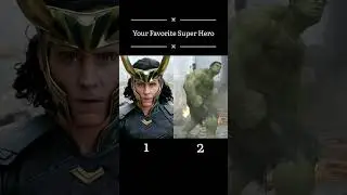 Comment Your Favorite Super Hero || Loki || Hulk || RAJI STUDIO || #avengers #hulk #loki #shorts