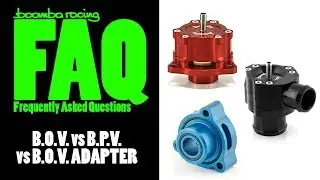 [Boomba FAQ] BOV vs BOV Adapter / Full Vent & Full Recirculation