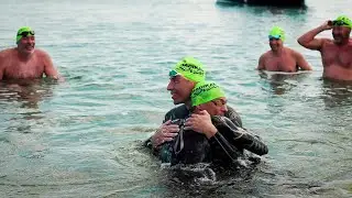 Epic Open Water Challenge: Swimmers Conquer 30 KM in Rough Conditions for a Cause! #ONCOSWIM