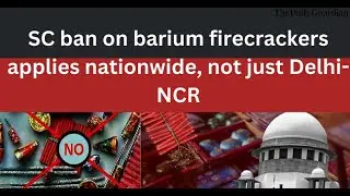 SC ban on barium firecrackers applies nationwide, not just Delhi-NCR