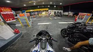 YAMAHA YZF R1M - Z900 - NIGHT RIDE - PURE SOUND - 4K