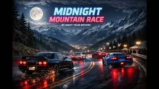 Night Team Drivers - Midnight Mountain Race I Best car music