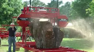 Sawing a Backyard Table on a Cooks 62