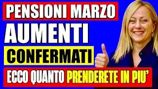 PENSIONI MARZO UFFICIALE 👉 AUMENTI CONFERMATI DA INPS, ANCHE GLI ARRETRATI! ECCO QUANTO RICEVERETE💰