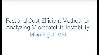 One Instrument Analysis of Microsatellite Instability | MicroSight&reg; MSI | PentaBase