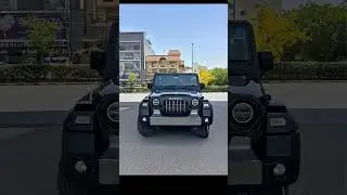car shyaam Make - Mahindra TharVariant - Auto 4x4Model 2022, Regn. - HR 26Colour Owners 1 Km 29000,