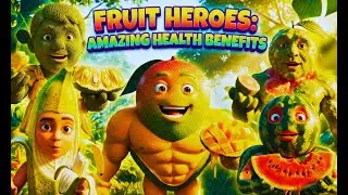 Fruit Heroes Amazing Health Benefits #healthyeating #vitamins #healthtips #superfoods #fruits