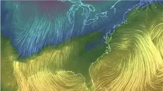 Early March Cold Front and Cold Air Damming