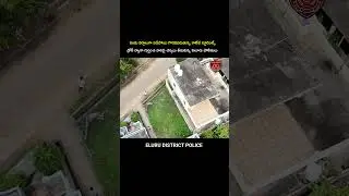 College Student Clash Controlled by Eluru Police Through Drone Monitoring # Eluru District Police