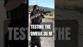 Testing out the SilencerCo Omega 36M. Standard and short (K) setup