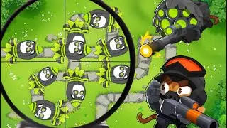 SNIPER MONKEY CHALLENGE! BTD6