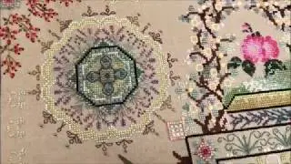48. Вышиваю Chatelaine, Hand Across the Sea Samplers Amy Cann, Mill Hill, Queen Elizabeth I