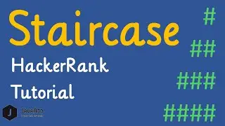 How To Solve Staircase HackerRank Problem in Java [Using one for loop]