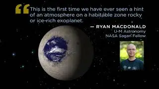 Astronomers find surprising ice world in the habitable zone with JWST data