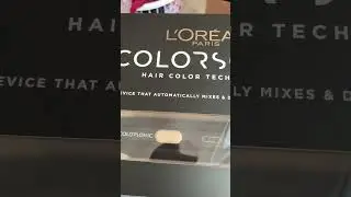Unboxing the @LOrealParisUSA Color Sonic Hair Color Technology Device #lorealcolor