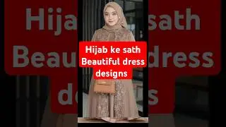 New dress designs with hijab|Eid dress 2026 #shortvideo #comfortable #fashiondesign #clothingdesign