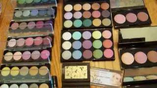 Набор палеток для макияжа с eBay, бомбочки для ванны с Etsy