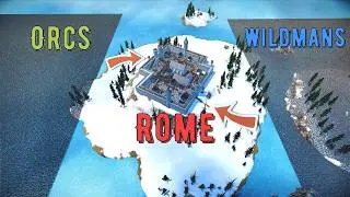 Isengard Orcs Vs Wildmans Vs Roman Generals - UEBS 2