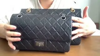 泰國購物開箱｜Chanel 2.55 flap bag unboxibg 口蓋包開箱 / 17,25,31公分評比