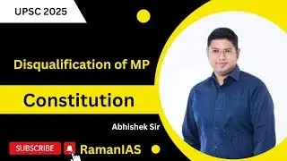 Disqualification of MP