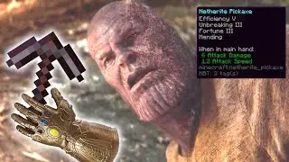 I used the Pickaxe to Repair the Pickaxe