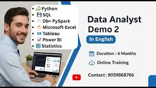 What is Data Analyst || Data Analyst  Online training in India (English) part 02