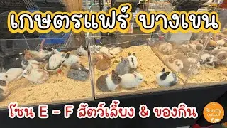 EP.3 เกษตร​แฟร์​ บางเขน โซน E -​ F ร้านสัตว์เลี้ยง​ และร้านค้าของกินสวนสนุก | 30 -​ 7 กุมภาพันธ์​ 69