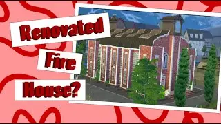 8 Sim Renovated Fire Station || Sims 4 || Speed Build ||
