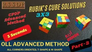 One Look OLL - CFOP Advanced Method &ndash; Part 2 - Rubik&rsquo;s Cube 3X3