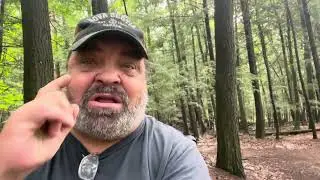 Bear on Ice Age Trail | Double Amputee Van Life  #wisconsin #travel