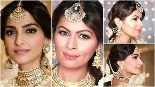 Sonam Kapoor Wedding Sangeet Mehndi Makeup Look | Celebrity Inspired | Recreation | Kavya K
