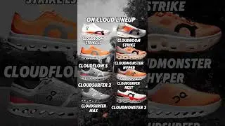 On Cloud Lineup 2025 - Cloudboom Strike LS & more