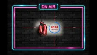 📣📣 Livestreaming Rounds / Boxing timer for OBS Studio