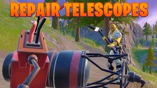 Repair Damaged Telescopes | Foreshadowing Quests [Fortnite Challenge Guide]