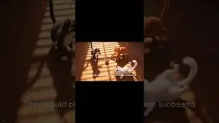 The Brave cats Adventure  #shorts
