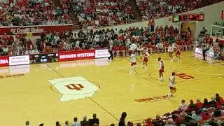 Second video of Indiana MBB scrimmage